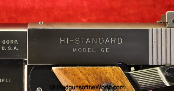 High Standard, Model GE, Combo, .22lr, with Box, Boxed, Hi Standard, Model, GE, 22, .22, 22lr, Handgun, Pistol, C&R, Collectible, Extra Barrel Set, Set