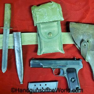 Chinese, Type 54, Tokarev, 7.62mm, Vietnam, Era, Full Rig, China, War, Vietnamese, Viet Cong, Type, 54, 7.62, Hand gun, Pistol, C&R, Collectible, Handgun