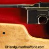 Mauser, 1930, Commercial, C96, 1896, Broomhandle, 7.63mm, Early Model, with Stock, German, Germany, Handgun, Pistol, C&R, Collectible, 7.63, Hand gun