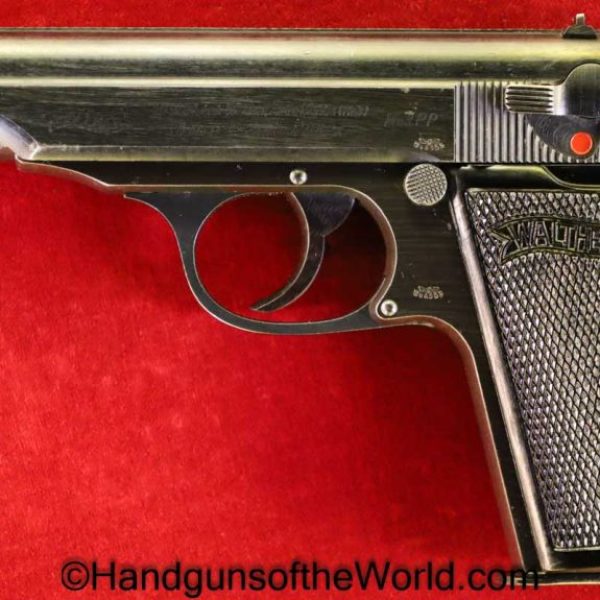 Walther, PP, 7.65mm, Nazi, German, Germany, WW2, WWII, with Capture Paper, Handgun, Pistol, C&R, Collectible, 32, .32, acp, auto, Pocket, 7.65, Capture Paper