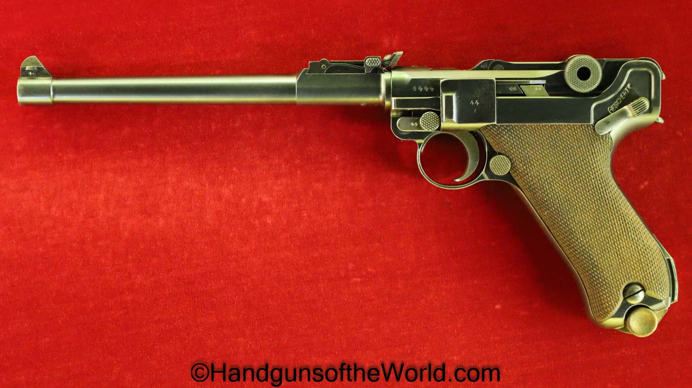 Luger, LP08, LP 08, LP.08, LP-08, DWM, 1915, Artillery, 9mm, German, WWI, WW1, Germany, Handgun, Pistol, C&R, Collectible, Excellent, Hand gun