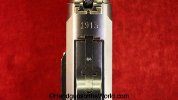 Luger, LP08, LP 08, LP.08, LP-08, DWM, 1915, Artillery, 9mm, German, WWI, WW1, Germany, Handgun, Pistol, C&R, Collectible, Excellent, Hand gun