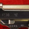 Walther, P38, P.38, P 38, P-38, Mauser, BYF 44, 9mm, Nazi, Police, Eagle L, Proofed, Handgun, Pistol, C&R, Collectible, WWII, WW2, 1944, E/L, byf, 44, byf44