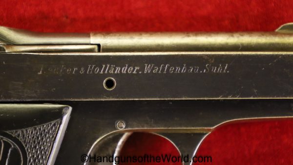Becker & Hollander, Beholla, 7.65mm, German, WWI, WW1, Germany, Handgun, Pistol, C&R, Collectible, Pocket, 7.65, 32, .32, acp, auto, Hand gun, Firearm