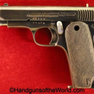 Arizmendi y Zulaica, Cebra, 7.65mm, French, WWI, Military, WW1, France, Ruby, Pattern, Spain, Spanish, Handgun, Pistol, C&R, Collectible, 32, .32, acp, auto