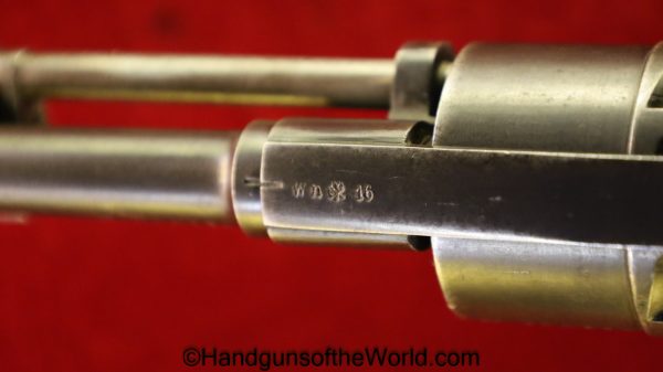 Rast-Gasser, Model, 1898, 8mm, Division Marked, 1916, Austrian, Austria, WWI, WW1, Unit Marked, Revolver, C&R, Collectible, Handgun, Austro-Hungarian