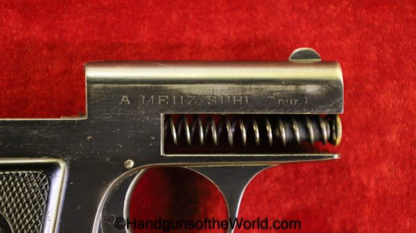 Menz, Liliput, Model, 1927, 6.35mm, with Holster, 6.35, German, Germany, Handgun, Pistol, C&R, Collectible, VP, Vest Pocket, 25, .25, acp, auto, Hand gun