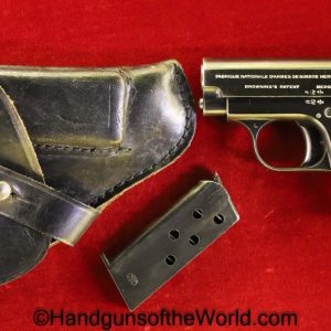 FN, 1905, 1906, Browning, 6.35mm, Geco, Retailer Marked, Full Rig, Belgian, Belgium, Handgun, Pistol, C&R, Collectible, VP Vest Pocket, German, Germany