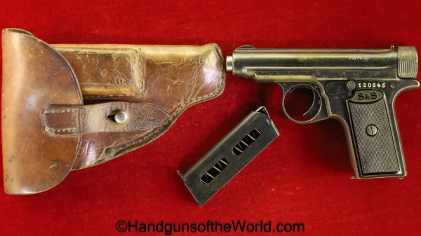 Sauer, 1913, 7.65mm, with Holster, Full Rig, German, Germany, Handgun, Pistol, C&R, Collectible, Pocket, 7.65, 32, .32, acp, auto, Model, Hand gun