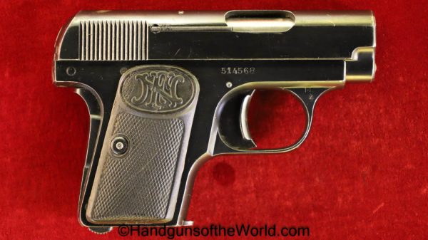 FN, Model, 1905, 1906, Browning, 6.35mm, 6.35, 25, .25, acp, auto, Belgian, Belgium, Handgun, Pistol, C&R, Collectible, VP, Vest Pocket, Hand gun