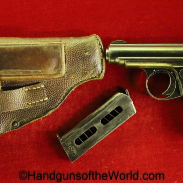 Sauer, Model 1913, 7.65mm, WWI, Era, Full Rig, with Holster, WW1, Germany, German, Handgun, Pistol, C&R, Collectible, Pocket, 32, .32, acp, auto, 7.65