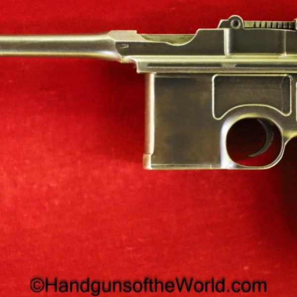 Mauser, C96, 1896, Broomhandle, 9mm, Prussian Eagle Proofed, German, Germany, WWI, WW1, Handgun, Pistol, C&R, Collectible, Prussian, Prussia, Eagle