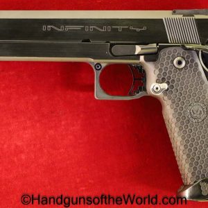 Infinity, SV Ultra Match, 9mm, Custom Built, Custom, 1911, 1911A1, Double Stack, Handgun, Hand gun, Pistol, Collectible, SV, Ultra Match, Match, Target