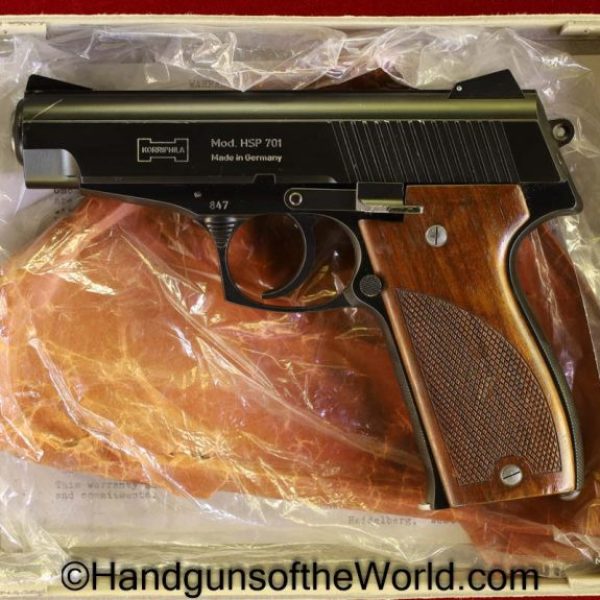 Korriphila, HSP 701, 9mm, with Box, Boxed, German, Germany, HSP, 701, Handgun, Pistol, Collectible, HSP-701, West, West German, West Germany