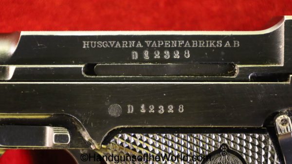 Husqvarna, M-40, Lahti, 9mm, Full Rig, M40, M 40, Swedish, Sweden, Danish, Denmark, Handgun, Pistol, C&R, Collectible, WWII, WW2, with Holster, Hand gun