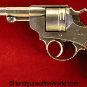 French, 1873, Revolver, 11mm, 1889, Model, France, Handgun, Antique, Collectible, with Holster, WWI, WW1, Hand gun, Firearm, Fire arm