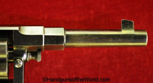 Reich, Revolver, 1883, Officers, Model, 10.6mm, 10.6, German, Germany, WWI, WW1, Handgun, Antique, Collectible, V.C.S & C.G.H-Suhl, Hand gun