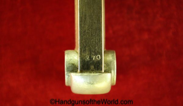 Nambu, Type 14, 3.8, Date, 8mm, Matching Magazine, Matching Mag, Matching Clip, Japan, Japanese, Type, 14, Handgun, Pistol, C&R, Collectible, 1928, August