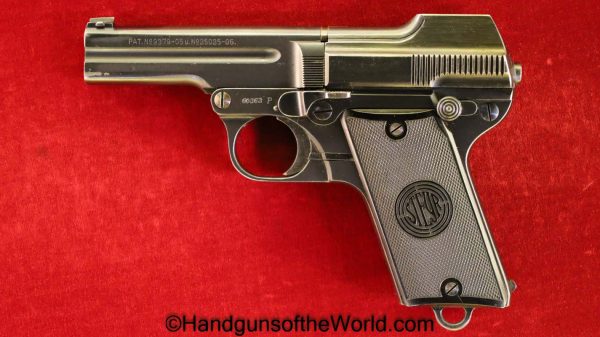 Steyr, 1908/34, 7.65mm, Nazi, Eagle N, Proofed, Full Rig, German, Germany, WWII, WW2, Austrian, Austria, Handgun, Pistol, C&R, Collectible, E/N, Eagle/N