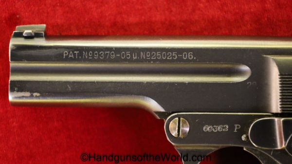 Steyr, 1908/34, 7.65mm, Nazi, Eagle N, Proofed, Full Rig, German, Germany, WWII, WW2, Austrian, Austria, Handgun, Pistol, C&R, Collectible, E/N, Eagle/N