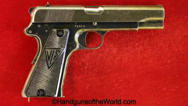 Radom, VIS, P35, P.35, P 35, P-35, Type I, Nazi, 9mm, with Stock Slot, Type 1, German, Germany, WWII, WW2, Handgun, Pistol, C&R, Collectible, Hand gun