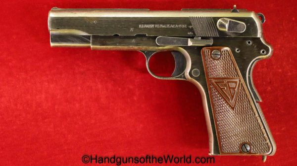 Radom, P35, P.35, P 35, VIS, 9mm, P-35, Type III, German, WWII, with Brown Grips, WW2, Germany, Handgun, Pistol, C&R, Collectible, Type 3, Type, III, 3