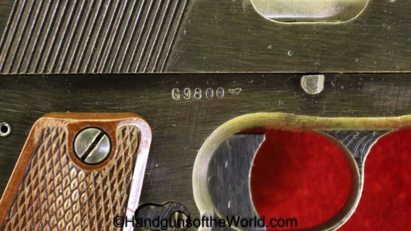 Radom, P35, P.35, P 35, VIS, 9mm, P-35, Type III, German, WWII, with Brown Grips, WW2, Germany, Handgun, Pistol, C&R, Collectible, Type 3, Type, III, 3