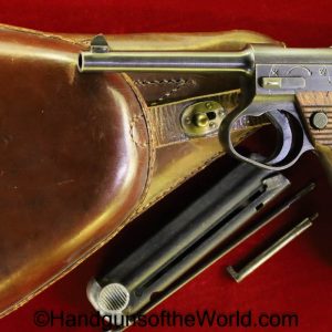 Nambu, Type 14, 8mm, 19.1, Date, Matching Magazine, Matching Holster, Full Rig, Japan, Japanese, WWII, WW2, Handgun, Pistol, C&R, Collectible, 1944, January