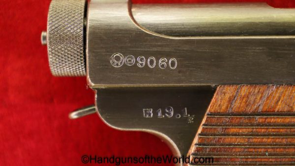 Nambu, Type 14, 8mm, 19.1, Date, Matching Magazine, Matching Holster, Full Rig, Japan, Japanese, WWII, WW2, Handgun, Pistol, C&R, Collectible, 1944, January