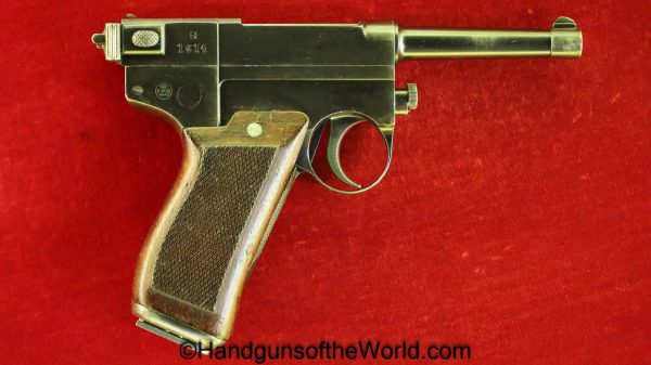 Glisenti, 1910, 9mm, Navy, Wood Grips, with Tool, Naval, Italy, Italian, Handgun, Pistol, C&R, Collectible, WWI, WW1, Regia Marina, Hand gun, Model