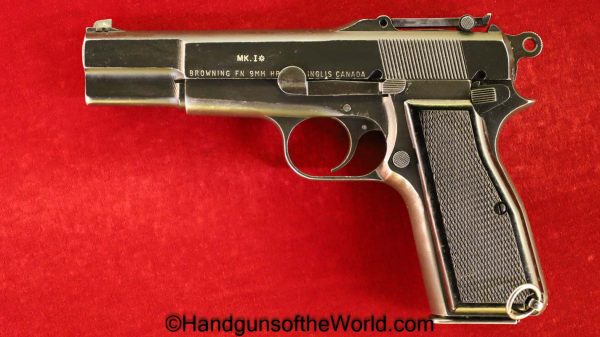 Inglis, MKI*, High Power, 9mm, with Original Stock, Outstanding, with Stock, Stocked, Handgun, Pistol, C&R, Collectible, Canada, Canadian, BHP, Hi Power