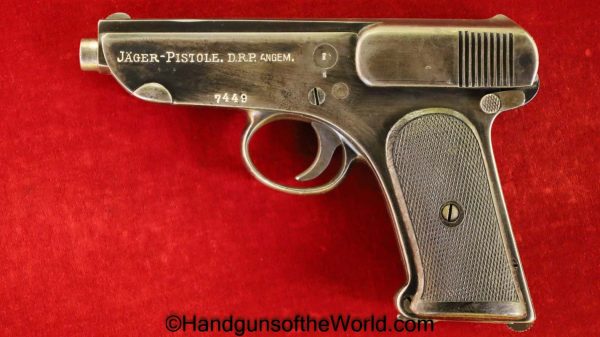 Jager, Pocket, 7.65mm, German, WWI, Matching Magazine, WW1, Matching Mag, Matching Clip, 7.65, 32, .32, acp, auto, Handgun, Pistol, C&R, Collectible, Germany