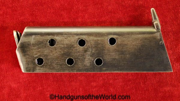 Jager, Pocket, 7.65mm, German, WWI, Matching Magazine, WW1, Matching Mag, Matching Clip, 7.65, 32, .32, acp, auto, Handgun, Pistol, C&R, Collectible, Germany