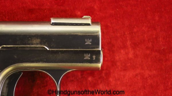 Bayard, 1908, 7.65mm, German, WWI, Military, Imperial, Germany, WW1, Handgun, Pistol, C&R, Collectible, 32, .32, acp, auto, Pocket, Belgian, Belgium, 7.65