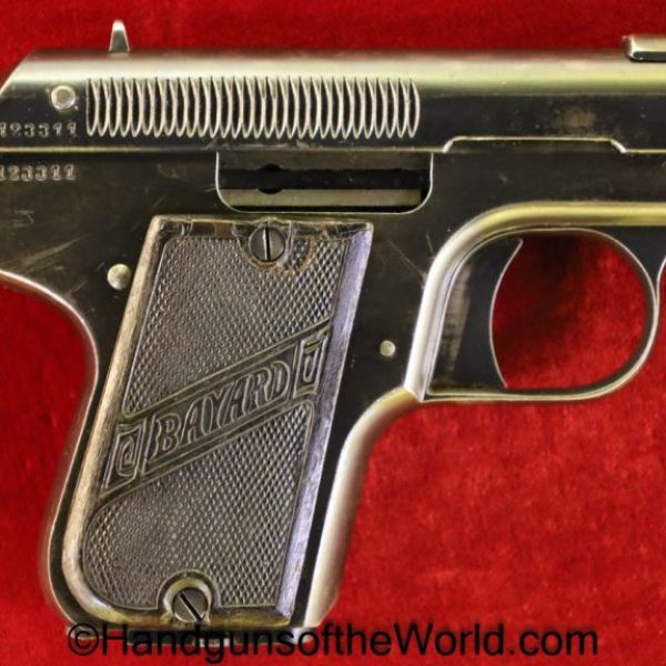 Bayard, 1908, 7.65mm, German, WWI, Military, Imperial, Germany, WW1, Handgun, Pistol, C&R, Collectible, 32, .32, acp, auto, Pocket, Belgian, Belgium, 7.65