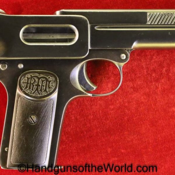 Dreyse, Model, 1907, 7.65mm, Germany, German, Handgun, Pistol, C&R, Collectible, Pocket, Hand gun, 32, .32, acp, auto, 7.65, Weimar, Era, Interwar, Inter War