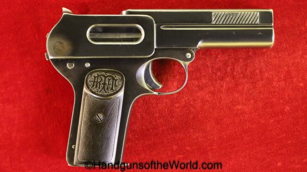 Dreyse, Model, 1907, 7.65mm, Germany, German, Handgun, Pistol, C&R, Collectible, Pocket, Hand gun, 32, .32, acp, auto, 7.65, Weimar, Era, Interwar, Inter War