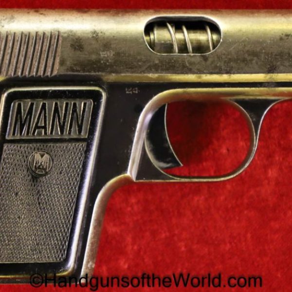 Mann, VP, 7.65mm, 7.65, 32, .32, acp, auto, Vest Pocket, Pocket, German, Germany, Handgun, Pistol, C&R, Collectible, Hand gun, Firearm, Fire arm