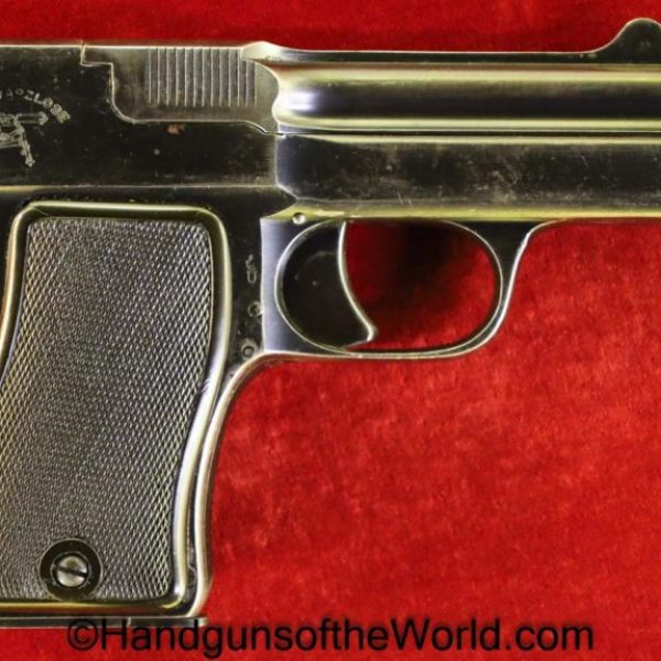 Schwarzlose, Model, 1908, 7.65mm, Blow-Forward, Germany, German, Handgun, Pistol, C&R, Collectible, Pocket, Blow Forward, 7.65, 32, .32, acp, auto