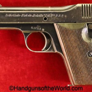 Becker & Hollander, Beholla, 7.65mm, 7.65, 32, .32, acp, auto, German, Germany, Handgun, Pistol, C&R, Collectible, Pocket, Hand gun, Vintage, 1920s