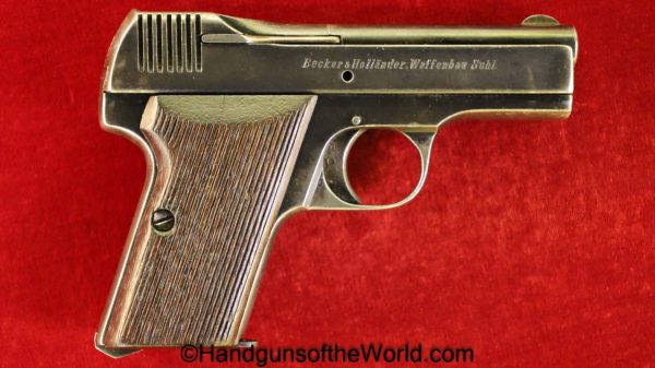 Becker & Hollander, Beholla, 7.65mm, 7.65, 32, .32, acp, auto, German, Germany, Handgun, Pistol, C&R, Collectible, Pocket, Hand gun, Vintage, 1920s