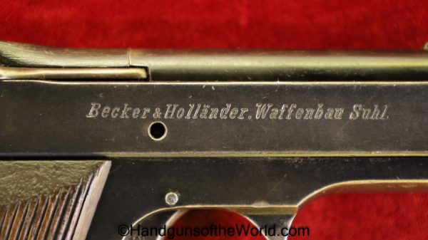 Becker & Hollander, Beholla, 7.65mm, 7.65, 32, .32, acp, auto, German, Germany, Handgun, Pistol, C&R, Collectible, Pocket, Hand gun, Vintage, 1920s