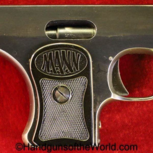 Mann, WT 1921, 6.35mm, Tiny, Vest Pocket, VP, German, Germany, Handgun, Pistol, C&R, Collectible, 6.35, WT-1921, WT1921, WT, 1921, Hand gun, Small