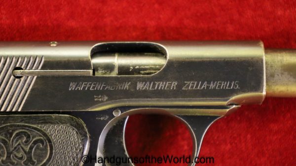 Walther, Model 7, 6.35mm, Model 7, VII, 6.35, .25, 25, acp, auto, German, Germany, Handgun, Pistol, Hand gun, VP, Vest Pocket, Firearm, C&R, Collectible