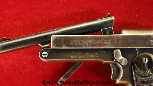 Hijos de Calixto Arrizabalaga, JoLoAr, 9mm Largo, 9mm, Largo, 9, Jo Lo Ar, Jo-Lo-Ar, 1925, Spain, Spanish, Handgun, Pistol, C&R, Collectible, Hand gun