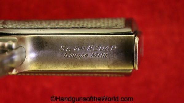 Walther, PP, 7.65mm, SA der NSDAP, Gruppe Mitte, Marked, SA, Handgun, Pistol, C&R, Collectible, WWII, WW2, German, Germany, 32, .32, acp, auto, 7.65