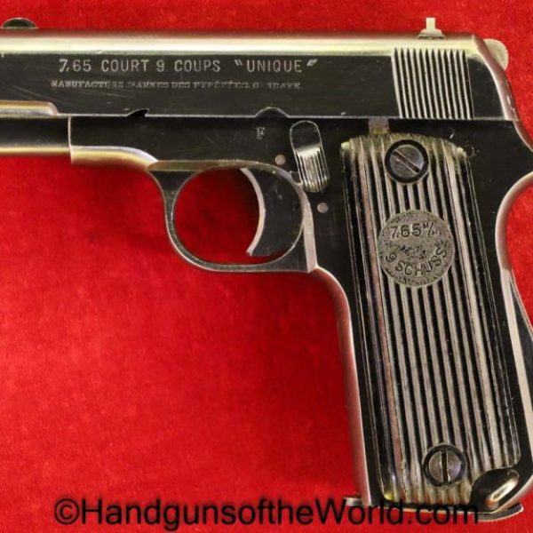 Unique, Kriegsmodell, 7.65mm, WaAD20, Proofed, WaA D20, German, Germany, WWII, WW2, France, French, Handgun, Pistol, C&R, Collectible, Pocket, 32, .32, acp