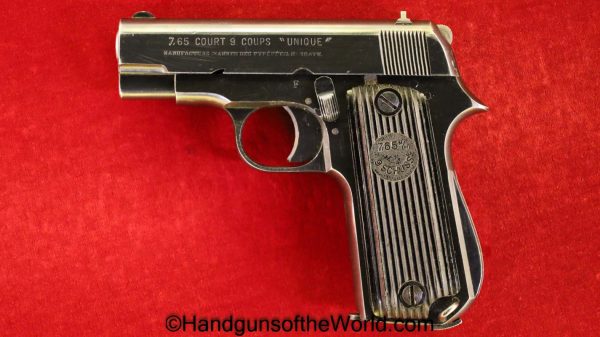 Unique, Kriegsmodell, 7.65mm, WaAD20, Proofed, WaA D20, German, Germany, WWII, WW2, France, French, Handgun, Pistol, C&R, Collectible, Pocket, 32, .32, acp