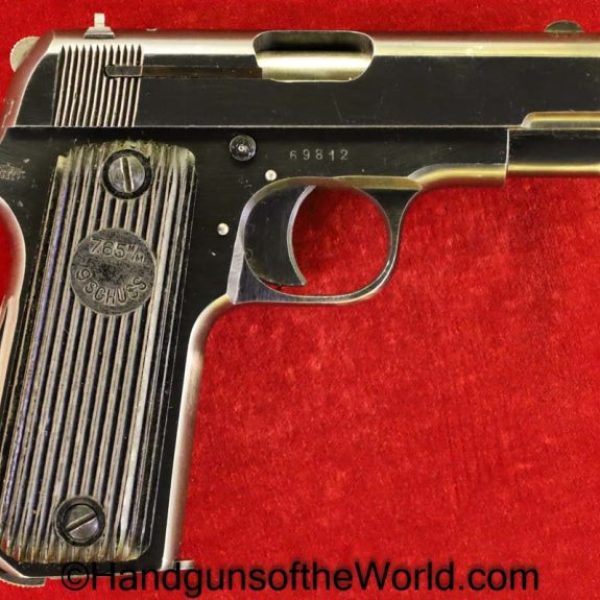 Unique, Kriegsmodell, 7.65mm, WaAD20, Proofed, WaA D20, German, Germany, WWII, WW2, France, French, Handgun, Pistol, C&R, Collectible, Pocket, 32, .32, acp