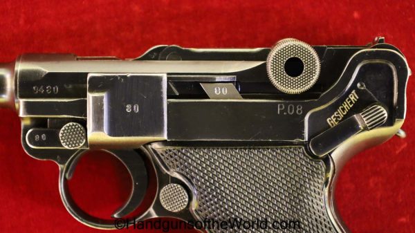 Luger, Mauser, P.08, BYF 41, 9mm, Nazi, WWII, Black Widow, German, Germany, WW2, Handgun, Pistol, C&R, Collectible, P08, P-08, P 08, byf, 41, 1941, byf41